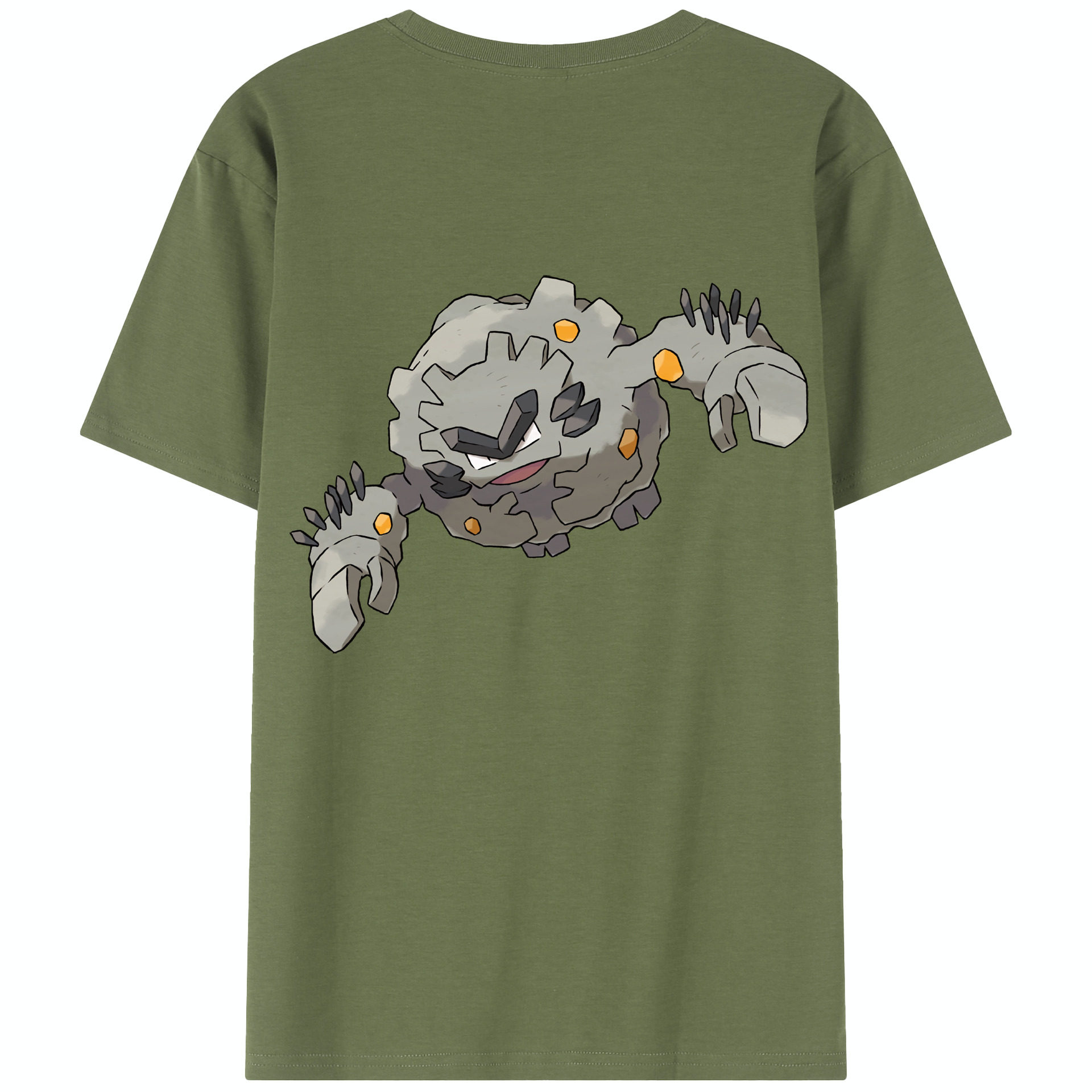 （画像用） ポケットモンスター Pokémon 綿100％半袖Tシャツ（背面プリント）